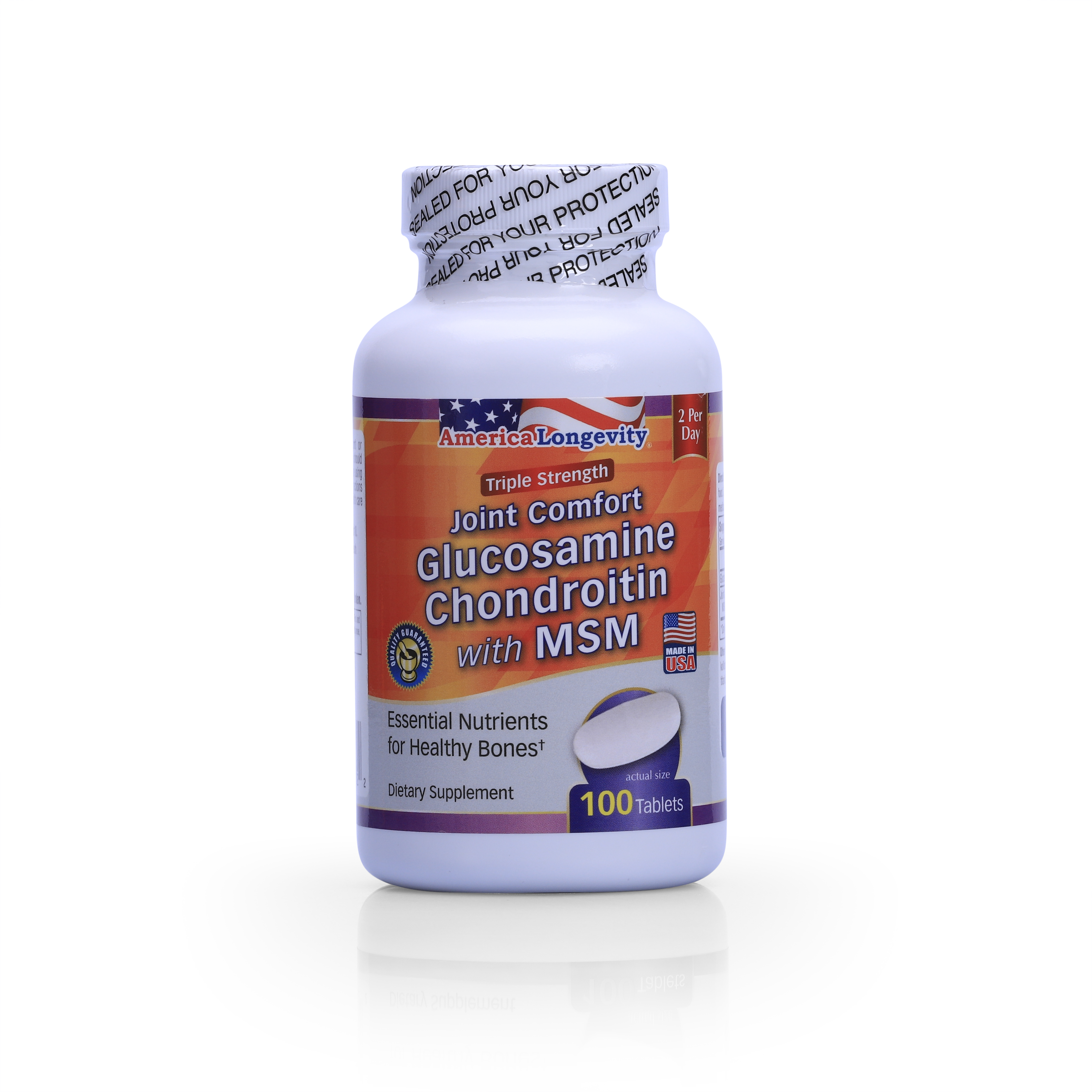 Triple Strength Joint Comfort Glucosamin Chondroitin With Msm